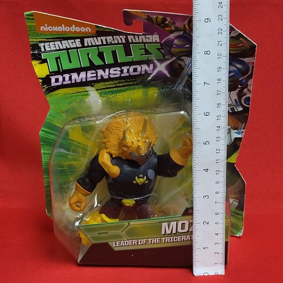 Nickelodean Teenage Mutant Ninja Turtles Dimension X Mozar Leader of the Tricera - Picture 8 of 10